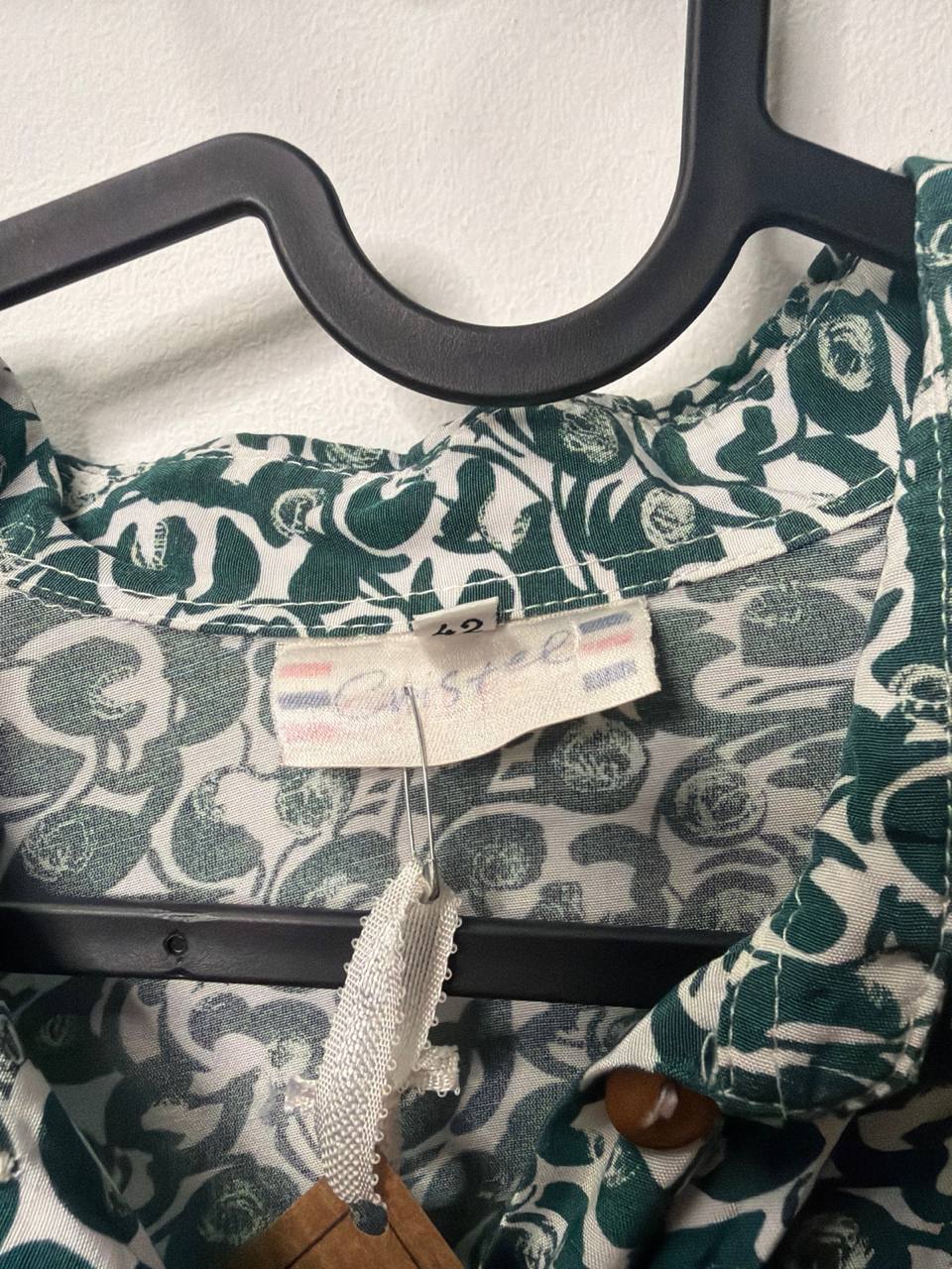 Cristee Блузка с растительным принтом