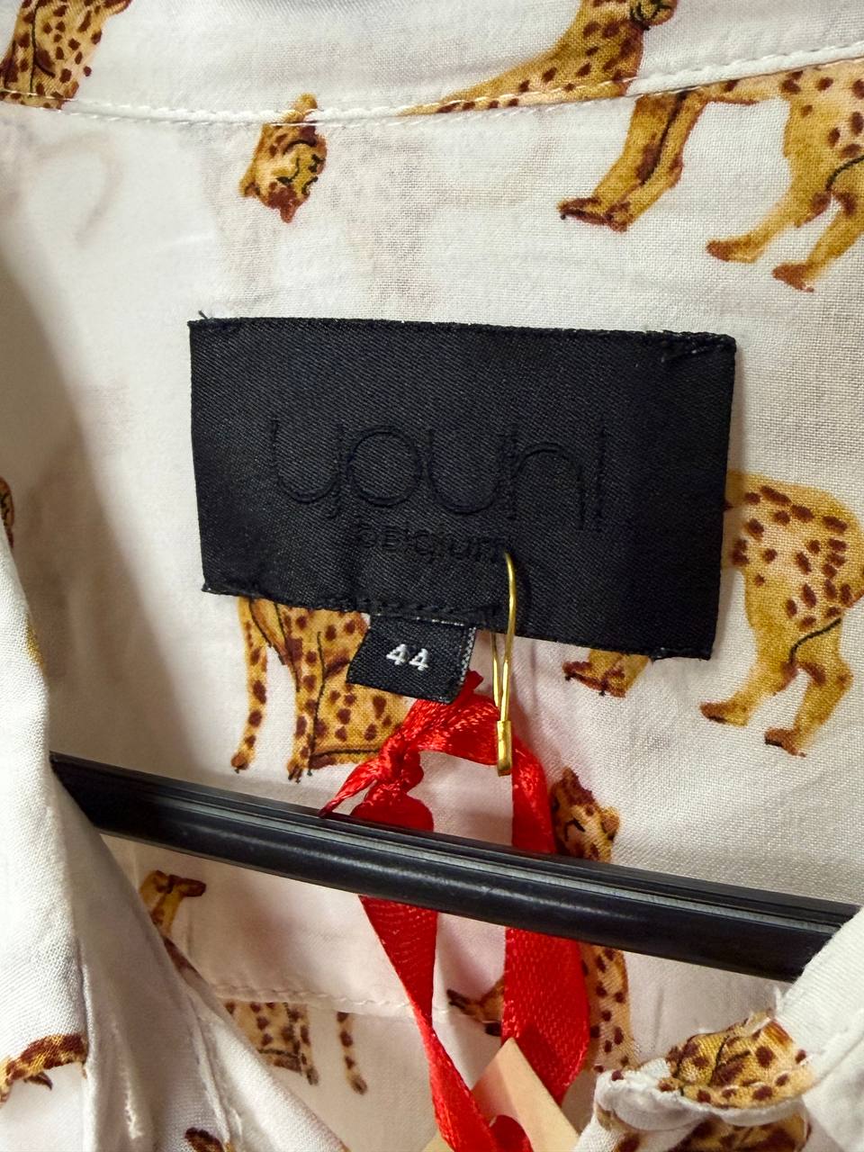Youh! Belgium Leopard-motif shirt