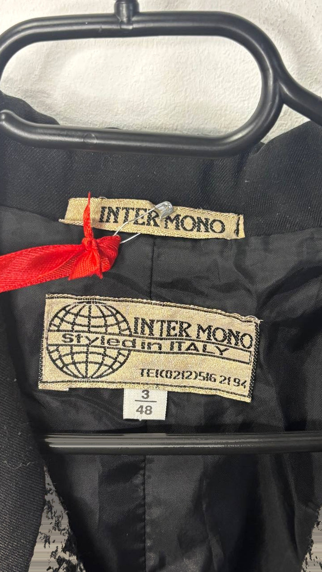 Inter Mono Blazer – vintage clothing at AMYPARFUME Belgrade