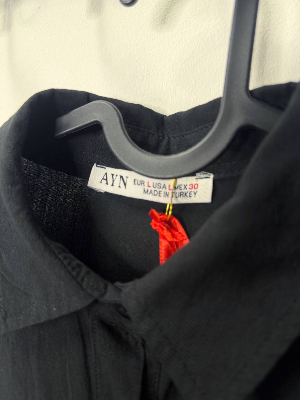 AYN Curved-hem shirt