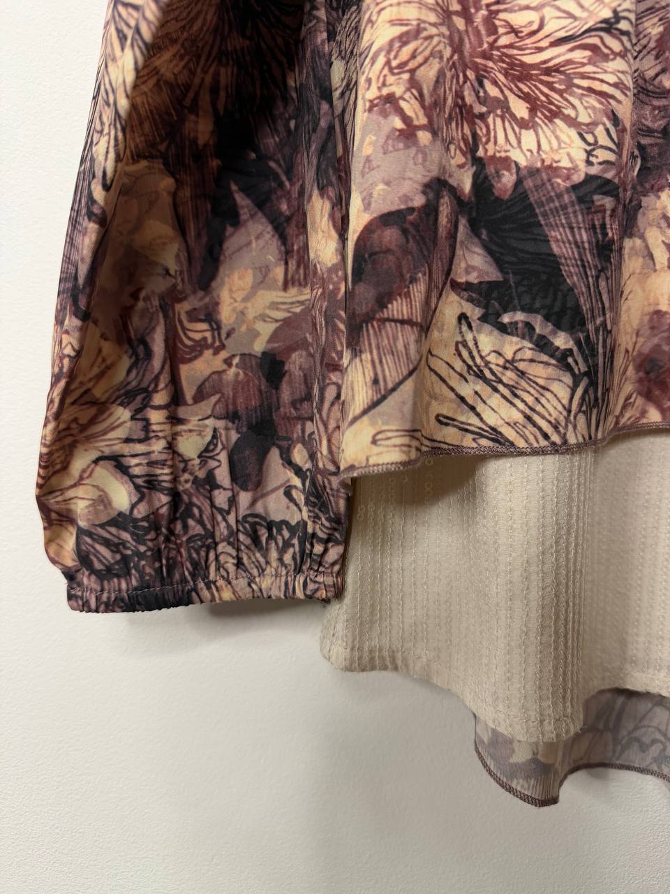 Gina Benotti Layered-hem blouse