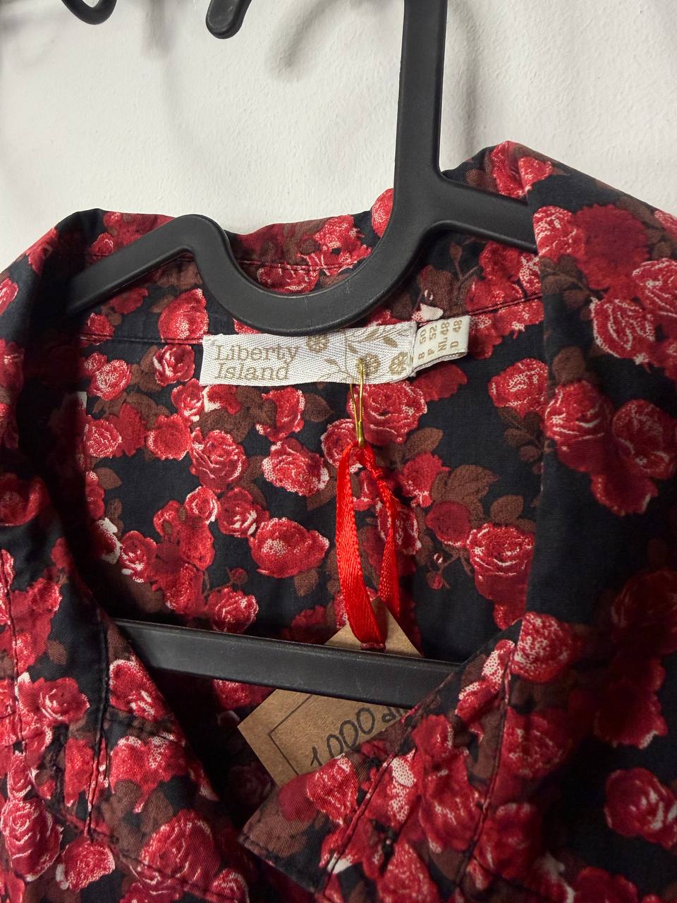 Liberty Island Small-rose print shirt