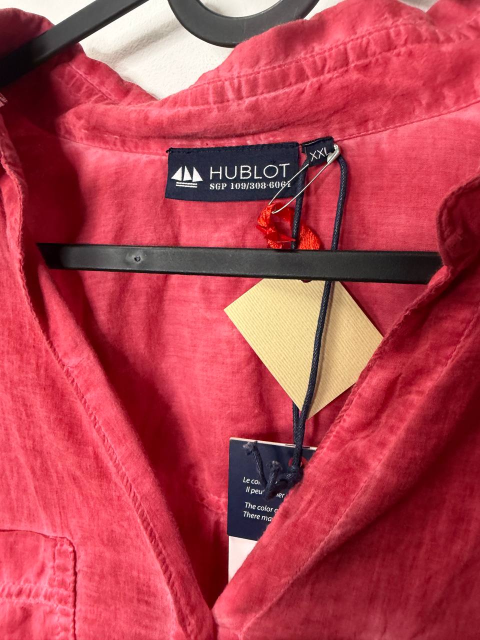 Hublot Longline shirt with pockets