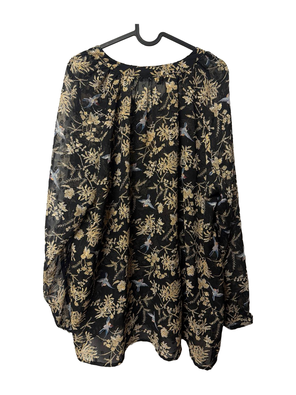 Norah Round-neck blouse