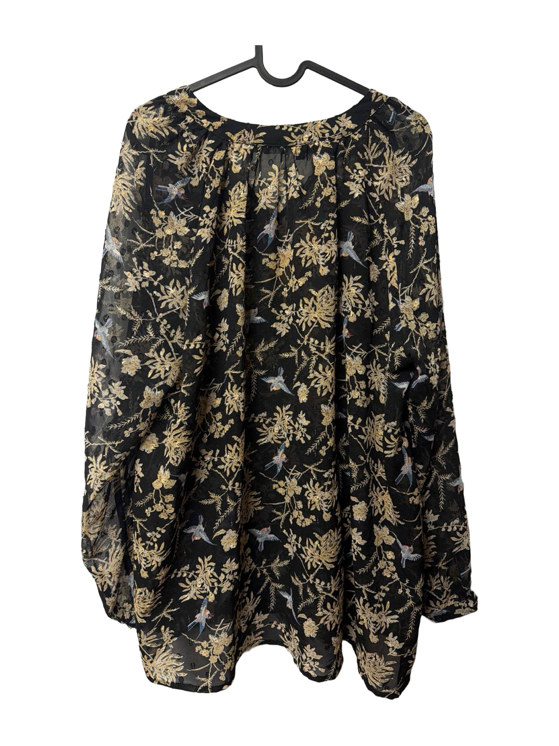 Norah Round-neck blouse