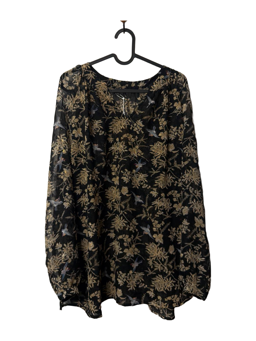 Norah Round-neck blouse