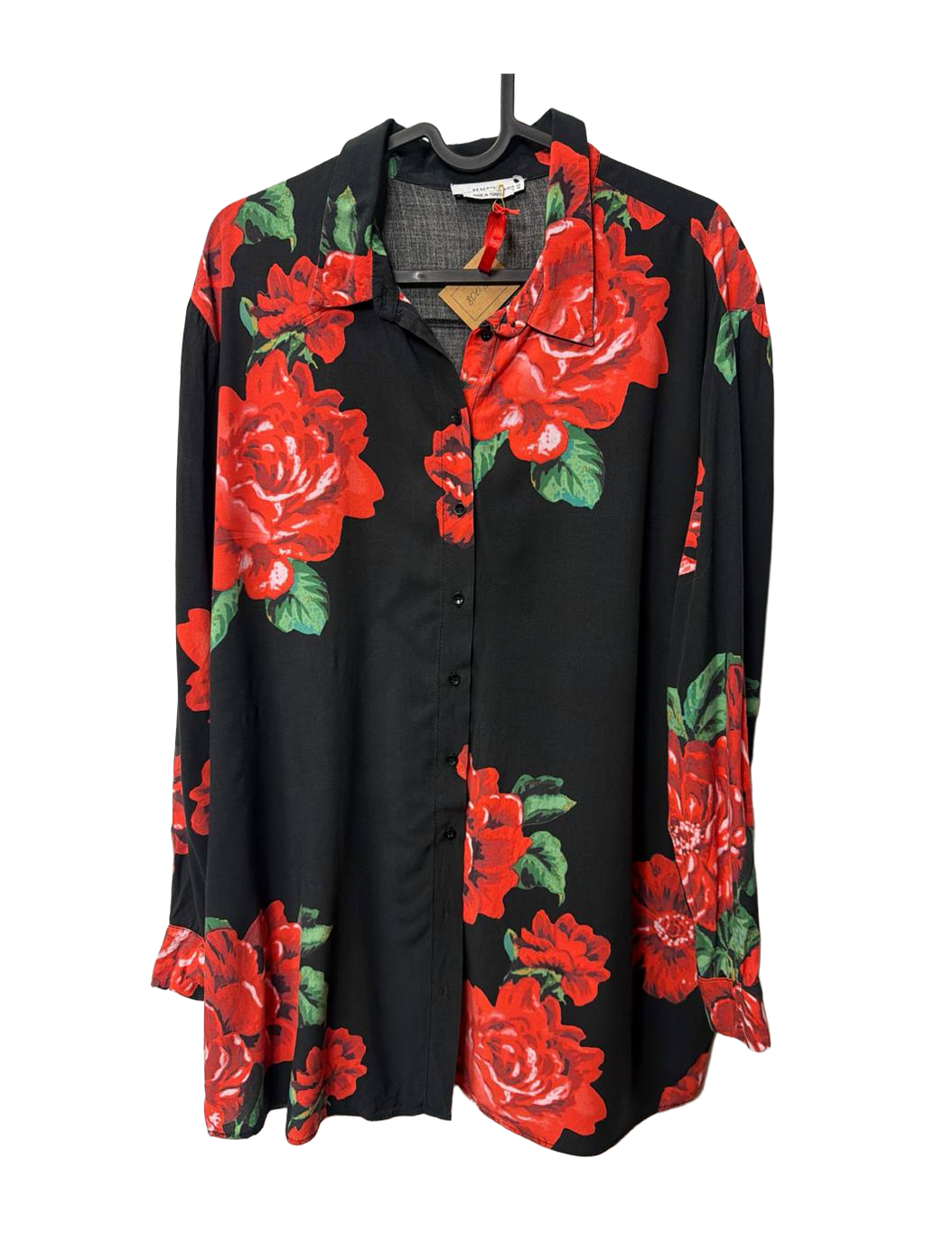 Reserved Stand-collar blouse