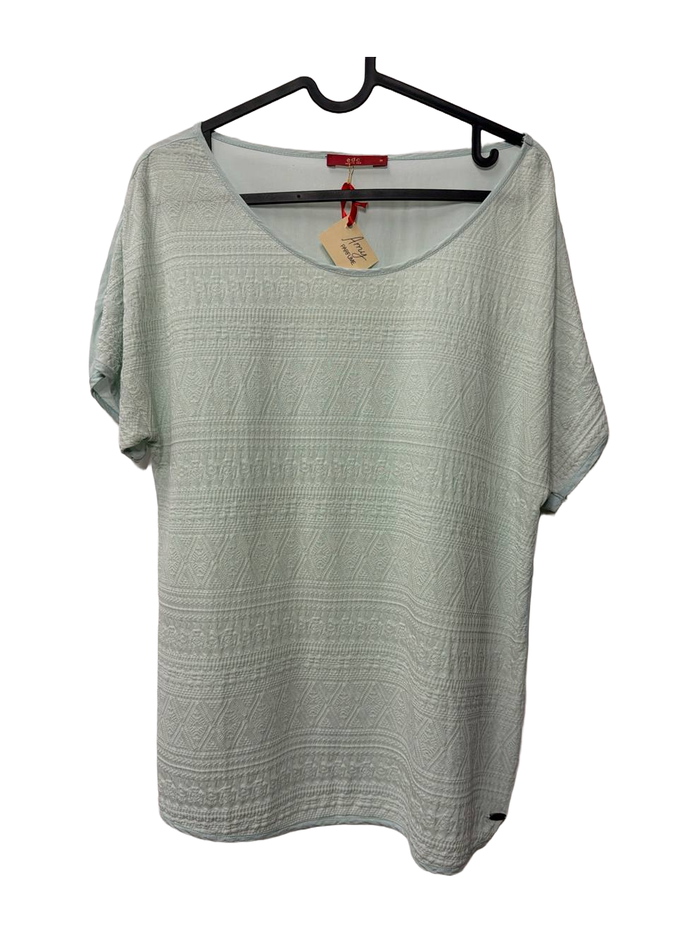 EDC Textured-front T-shirt