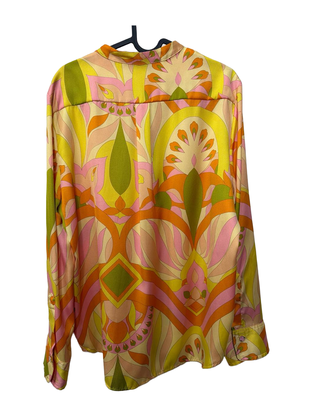 ZARA Stand-collar blouse