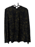 cop.copine Botanical outline-print blouse