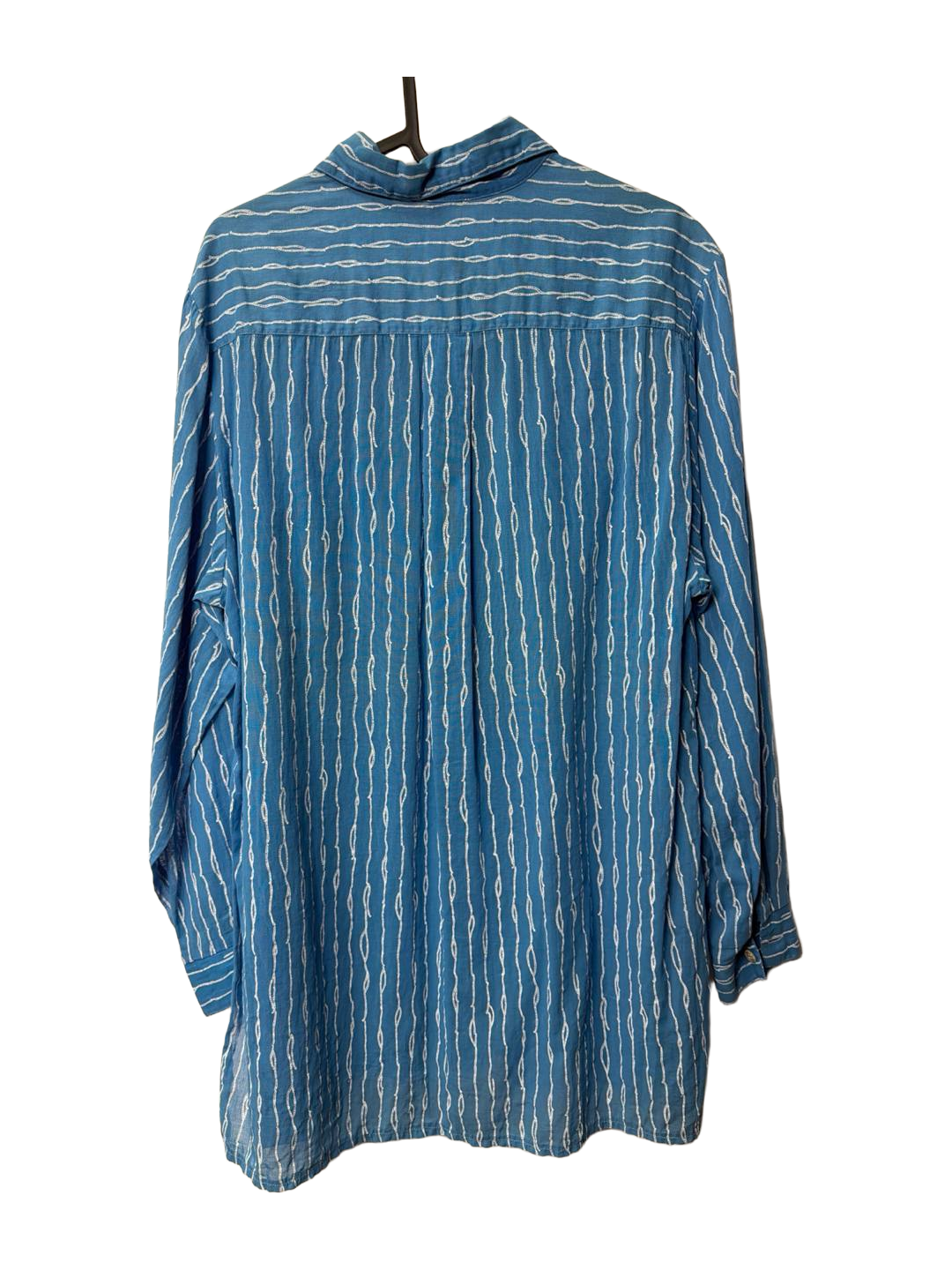 Без марки Vertical-stripe shirt