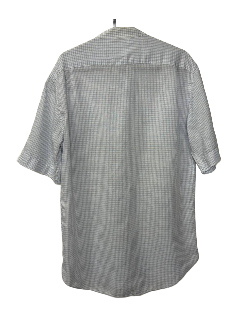 Blue Dawn for Benetton Short-sleeve checked shirt