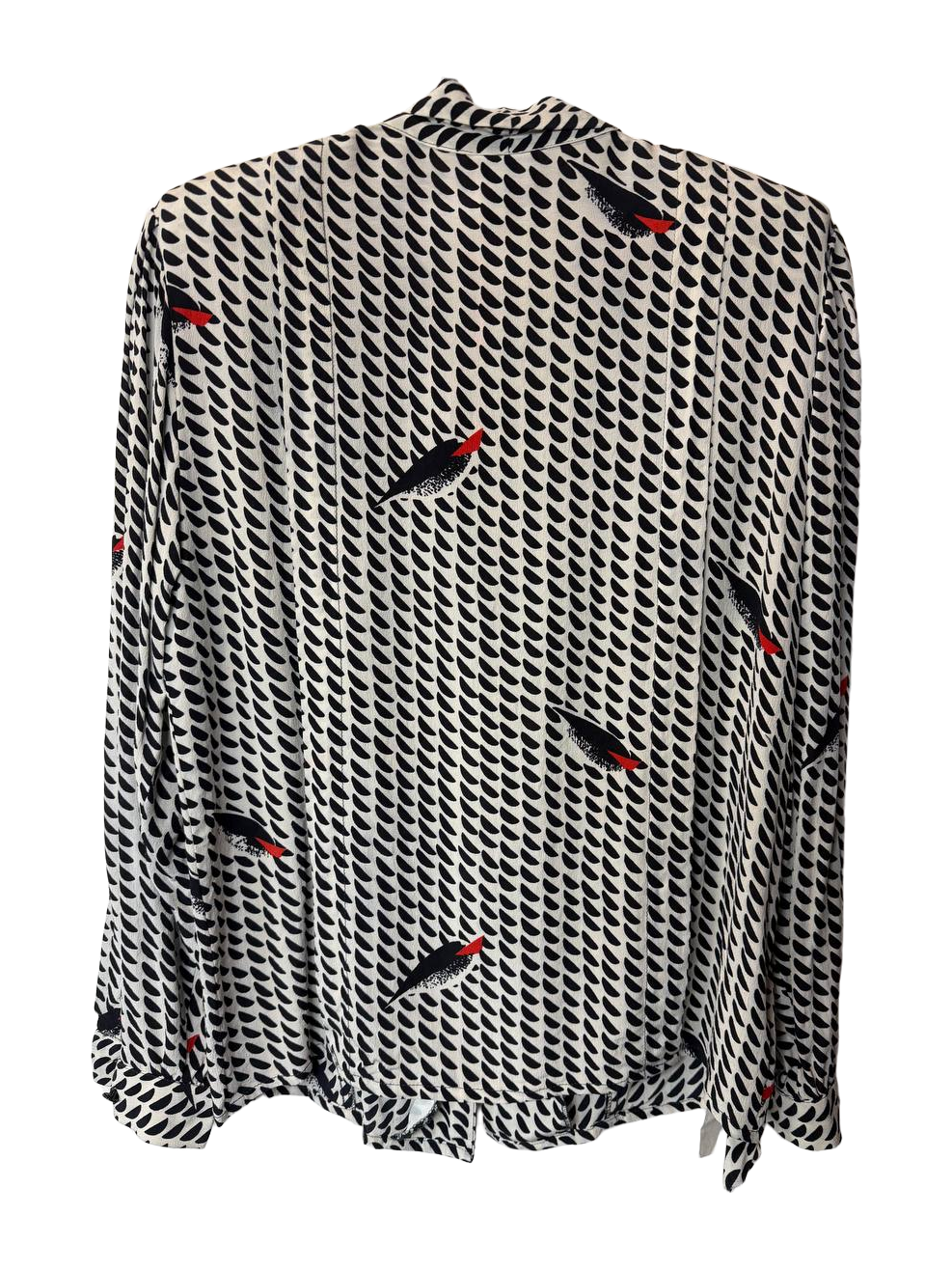 Московское ПТШО «Женская Мода» Tie-neck blouse