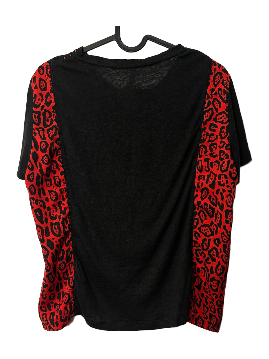 Scotch & Soda Contrast-panel T-shirt