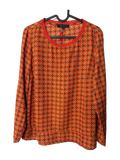 Cortefiel Geometric-print blouse