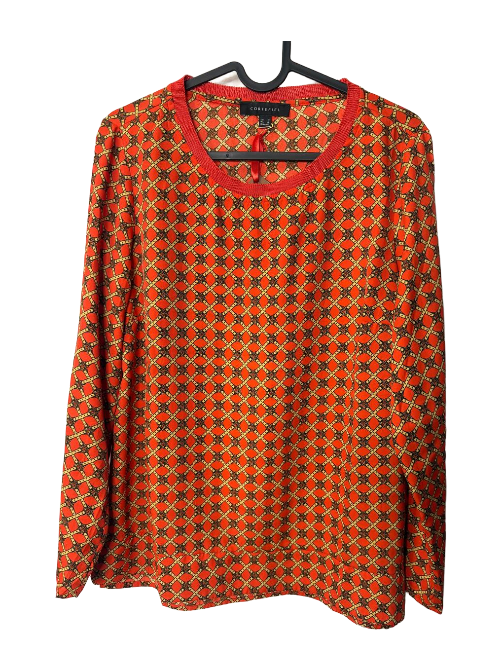 Cortefiel Geometric-print blouse